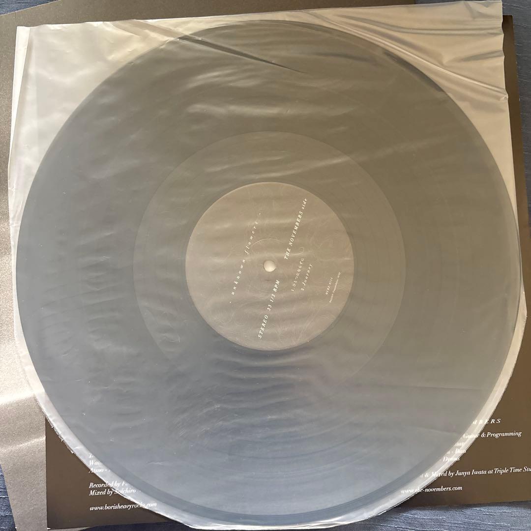 THE NOVEMBERS unknown flowers レコード