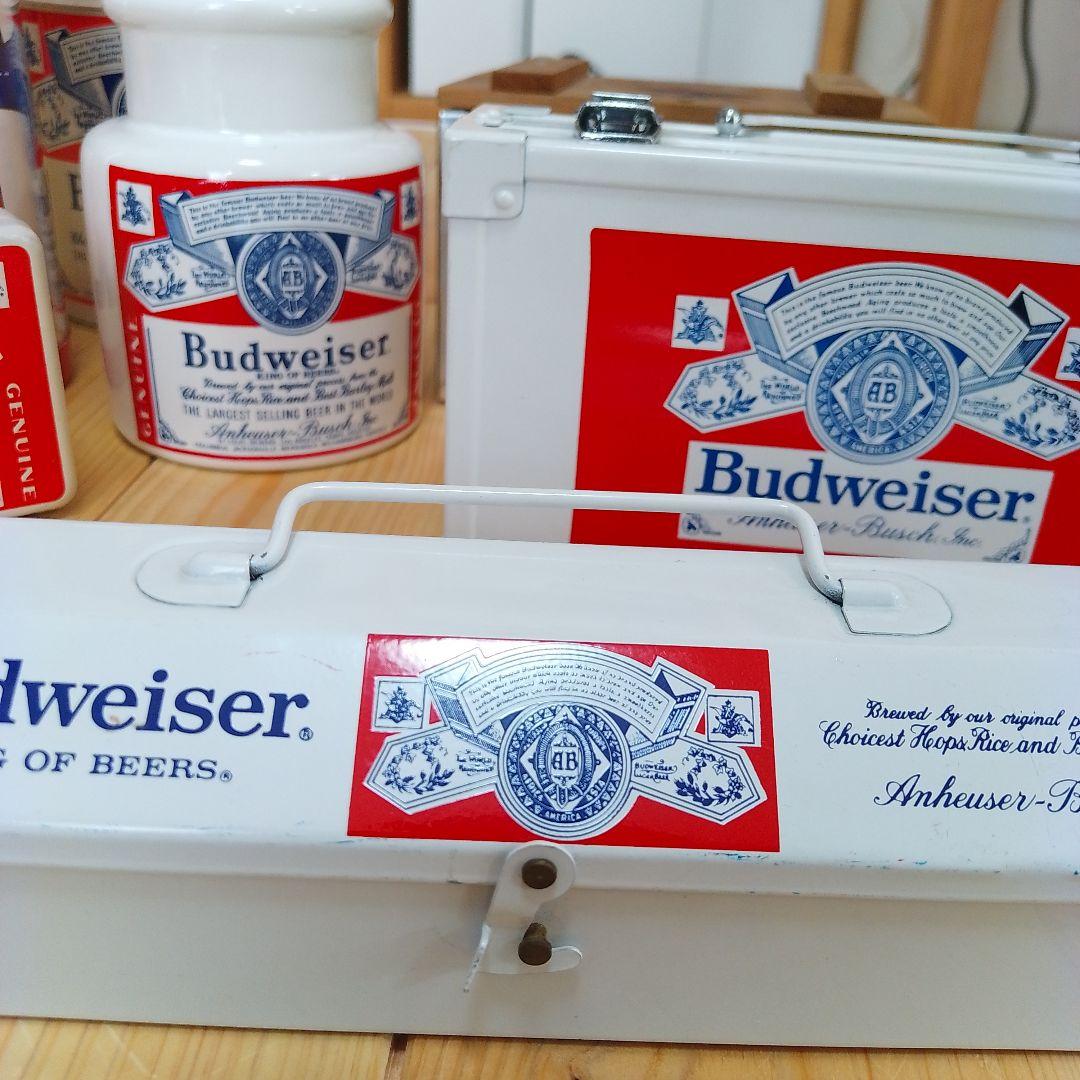 【ビンテージ/希少品】Budweiser バドワイザーコレクションボックス等8点