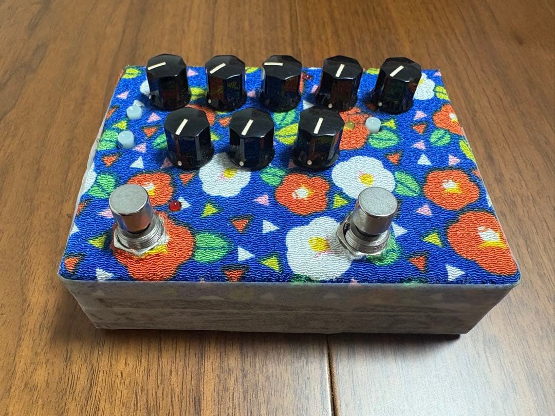 MXR ベースエフェクター 花柄デザイン