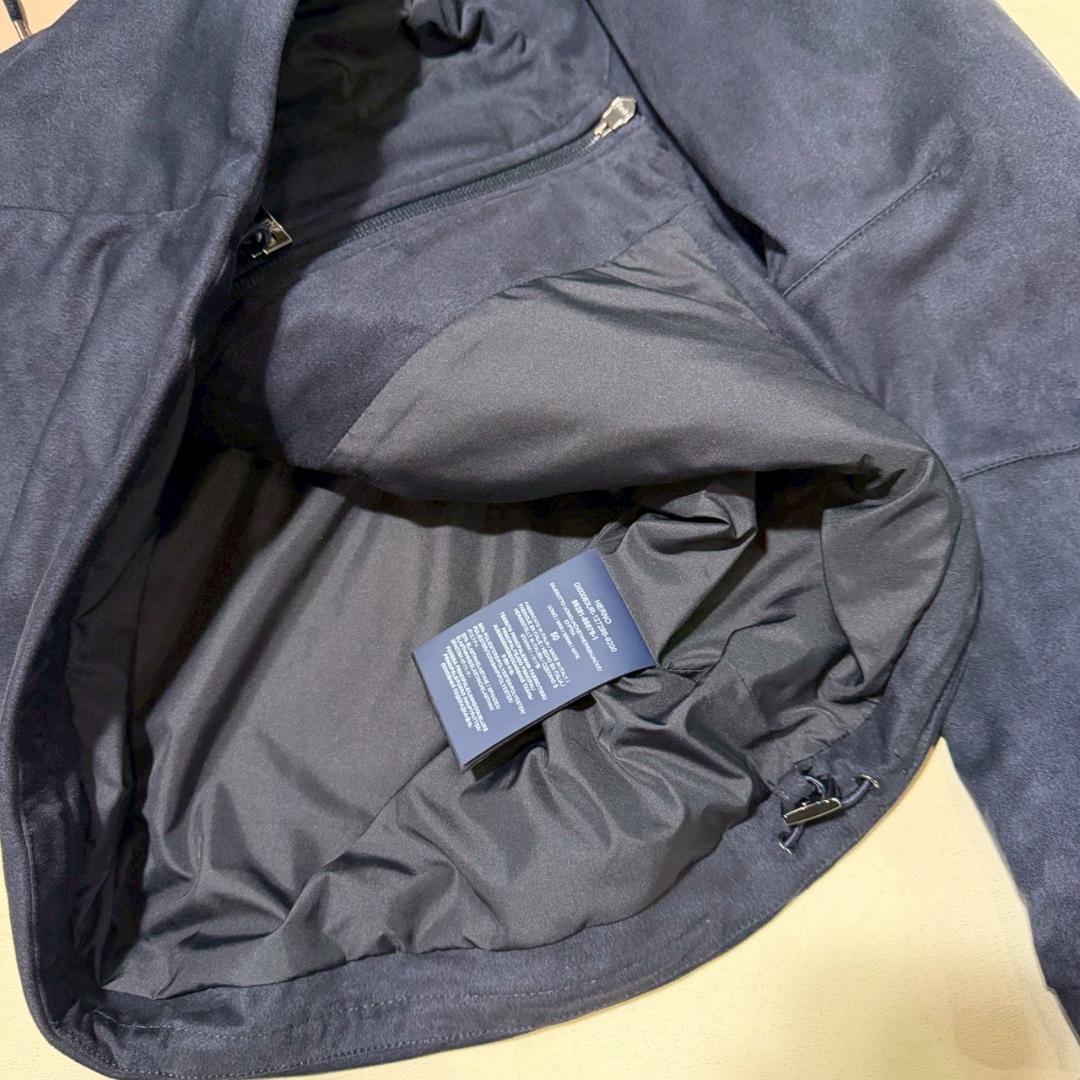 25aw 新品 国内正規品 HERNO ヘルノ エコスエードブルゾン 50