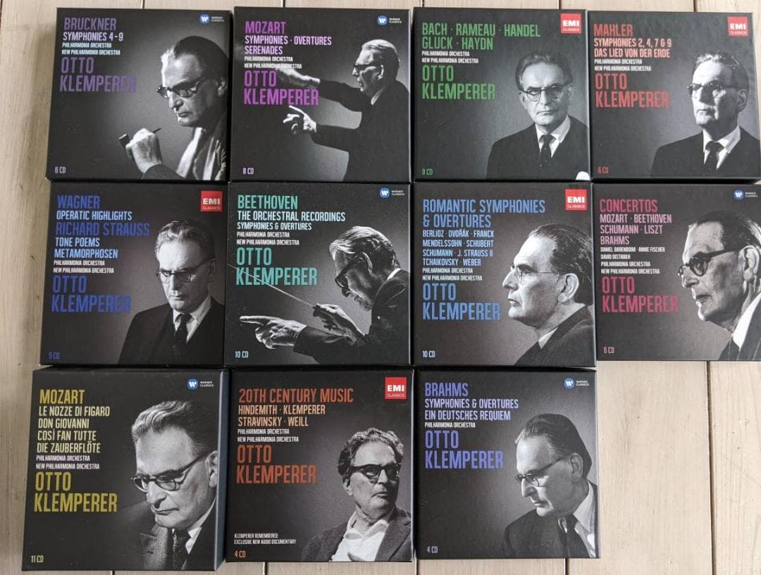 クレンペラー　CD　BOX全11セット