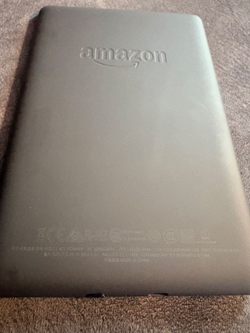 Kindle 本体 日本語設定　10世代
