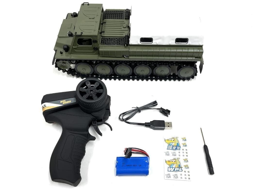 技術基準適合証明済 WPL E-1 1/16 輸送・牽引トラック GAZ-71