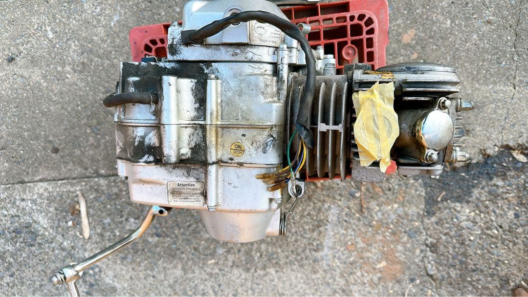 4mini 中華125ccエンジン