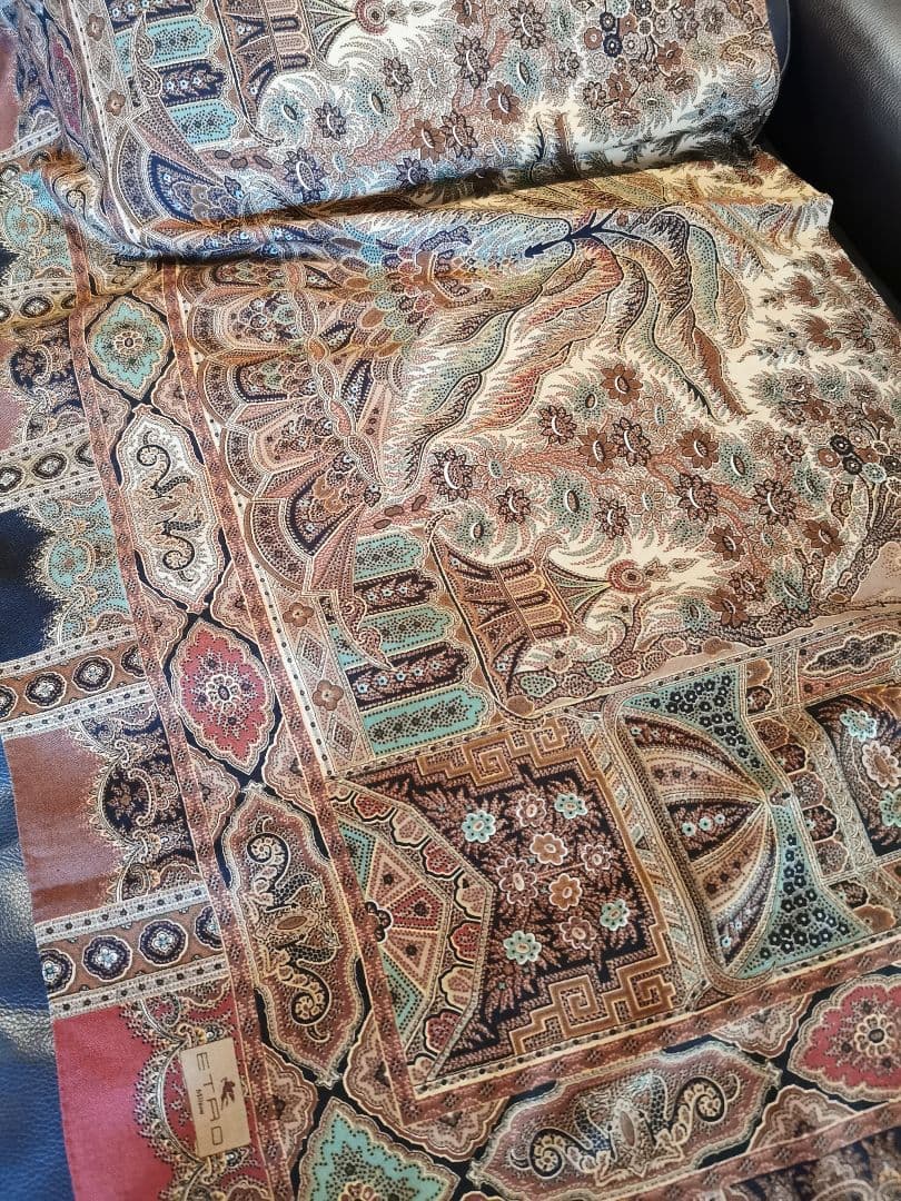 ★ETRO ★大判柄 ストール ★美品