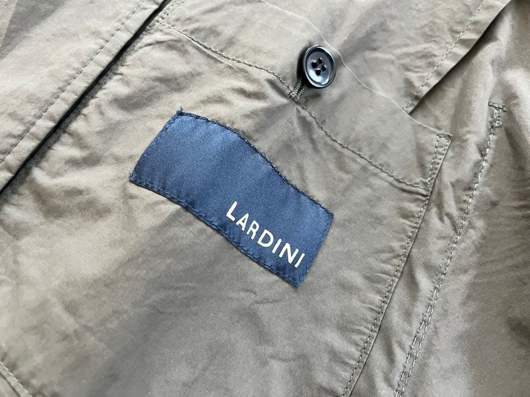 LARDINI ラルディーニ/パッカブルスーツイージーウェア/オリーブ/42