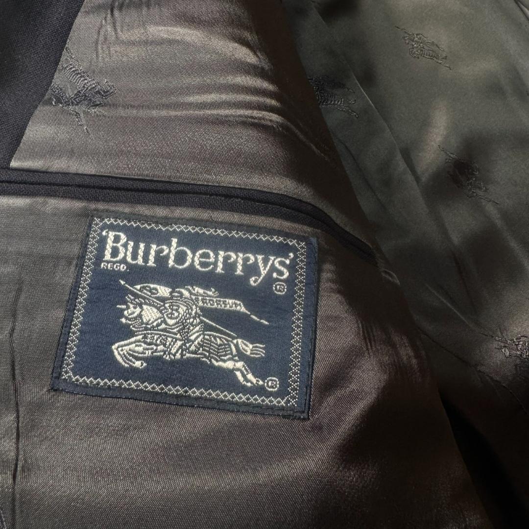 90s Burberrys ダブルブレスト 紺ブレ 金ボタン テーラード
