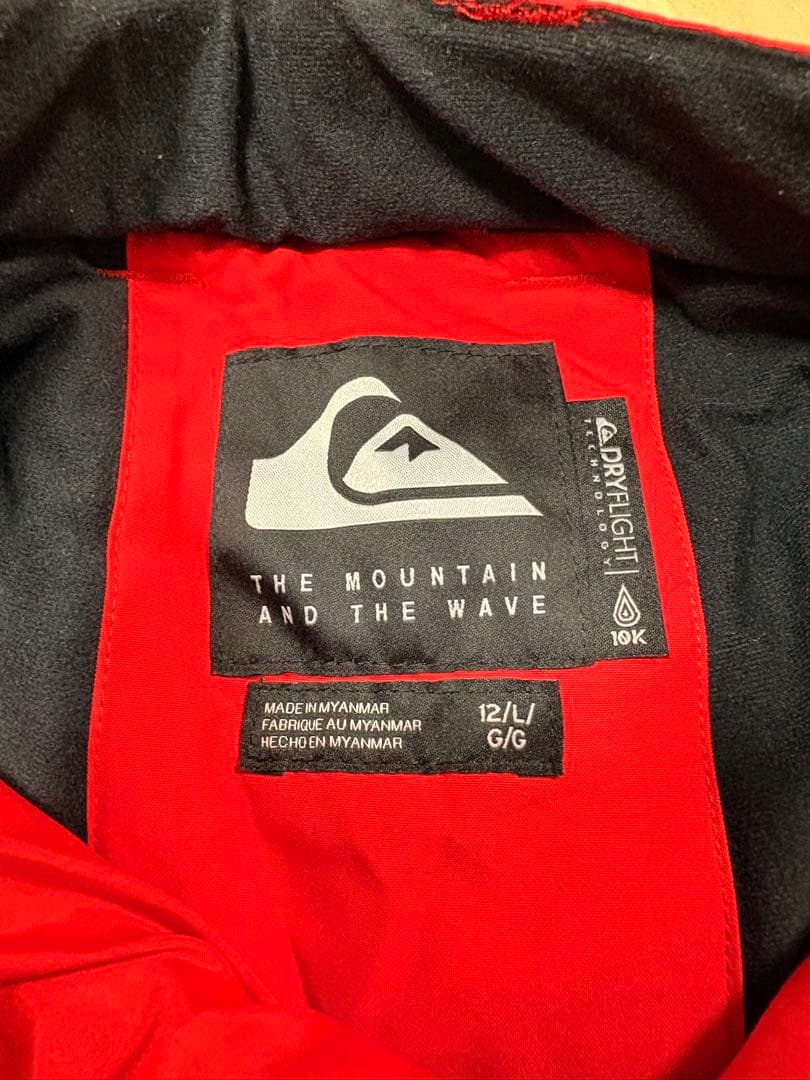 Quiksilver DRYFLIGHT スキーウェア 12/L