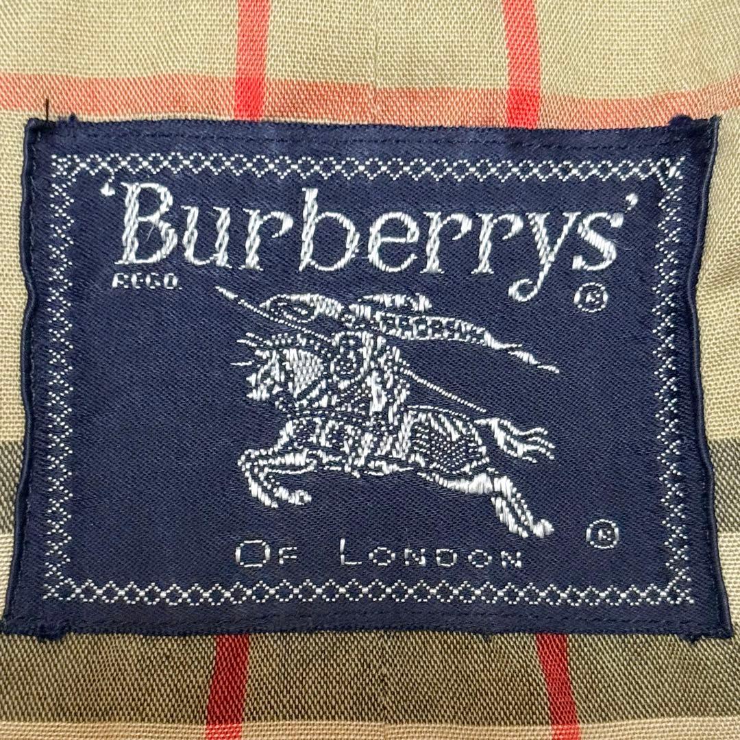 貴重良質 英国製 ビンテージ バーバリー トレンチコート BURBERRY