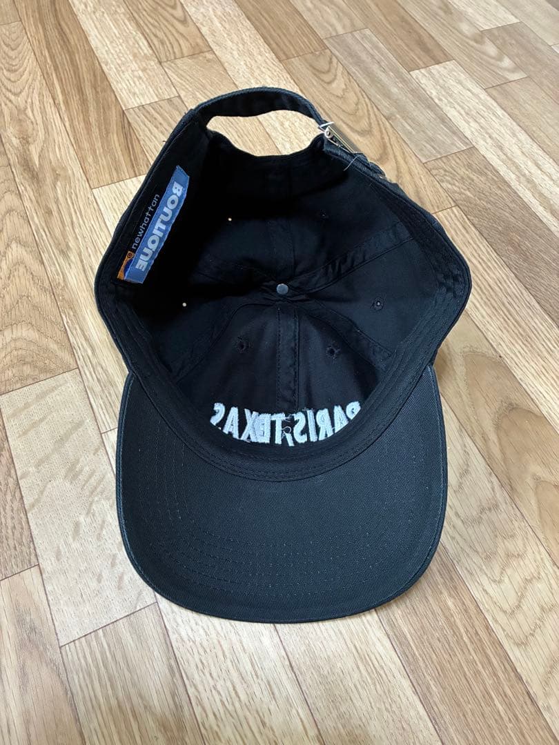 新品 BOUTIQUE PARIS , TEXAS Cap Black 金子恵治