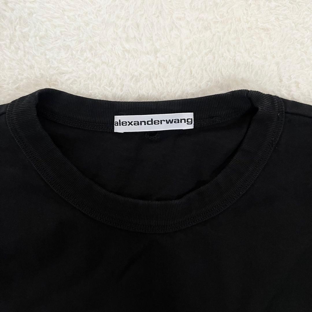 Alexandewang アレキサンダーワン　Tシャツ　クロップド丈 モード