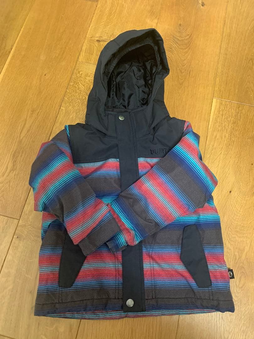 Burton スノーボードウェア　上下グローブセット 4T キッズ　ケツパッド