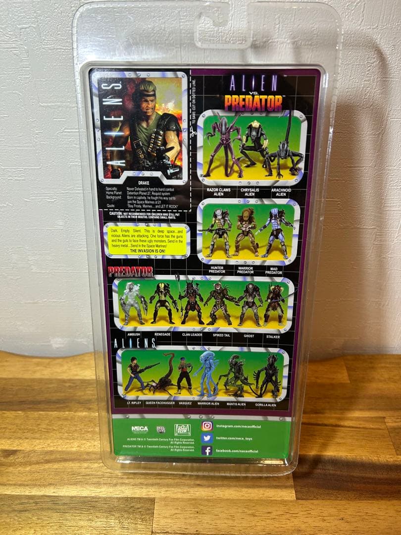 【専用】NECA ALIENS SPACE MARINE DRAKE フィギュア