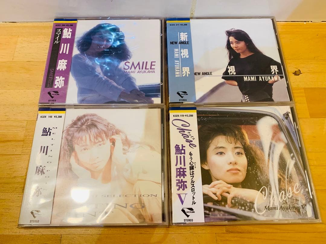 k0226-27★ディスク美品 CD 鮎川麻弥 帯付き含む まとめて10点