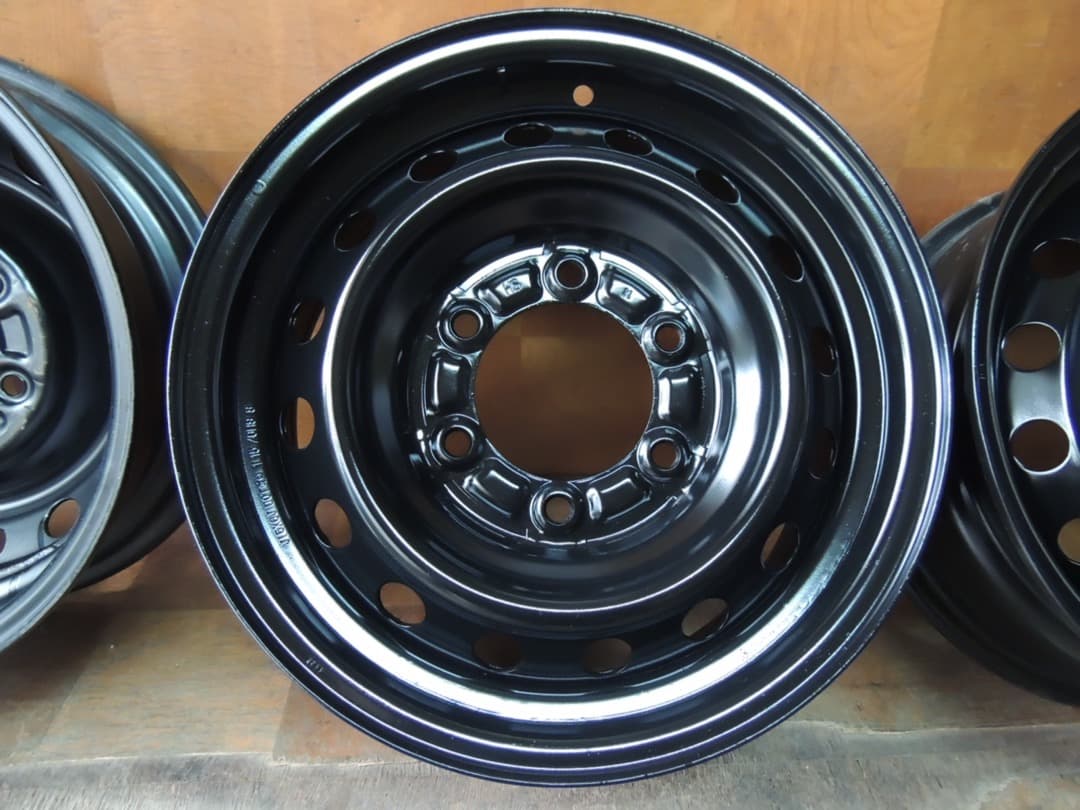 C53 15インチ スチールホイール 4本 15x6J ６穴 ハイエース