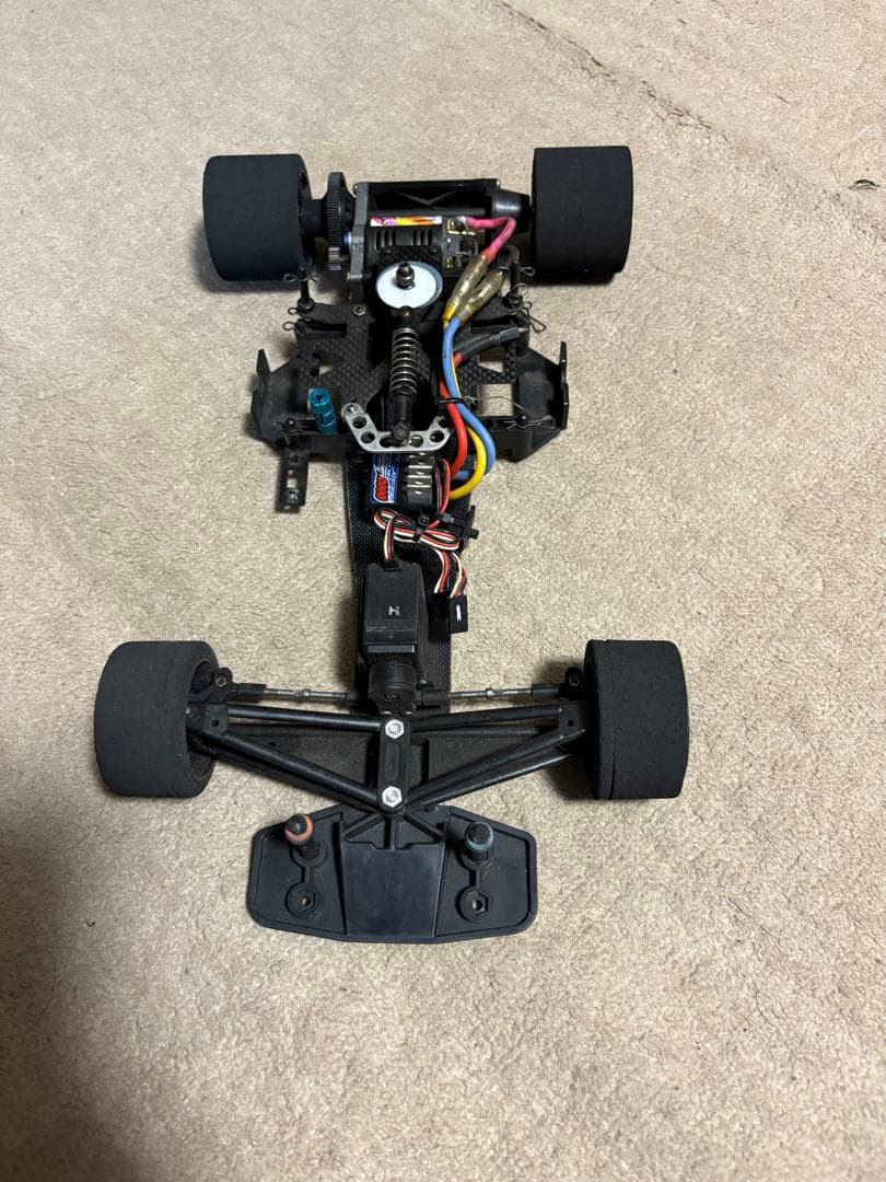 タミヤF103 ボディー 双葉のサーボ モーター アンプ付き￼