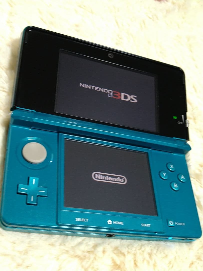 【USED】Nintendo 3DS アクアブルー 超美品・初期化・動作確認済み