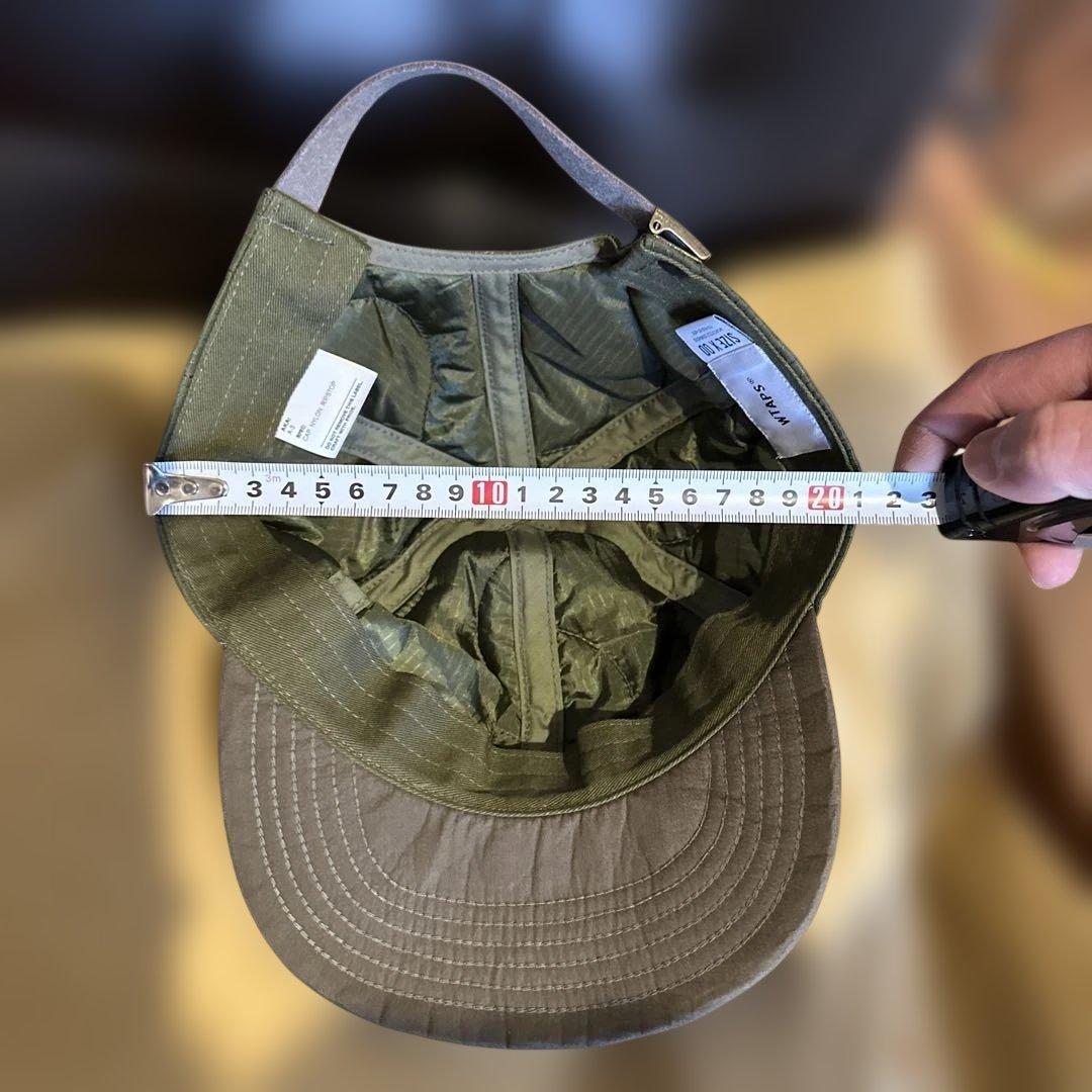希少！WTAPS キルティングキャップ オリーブ　サイズ00