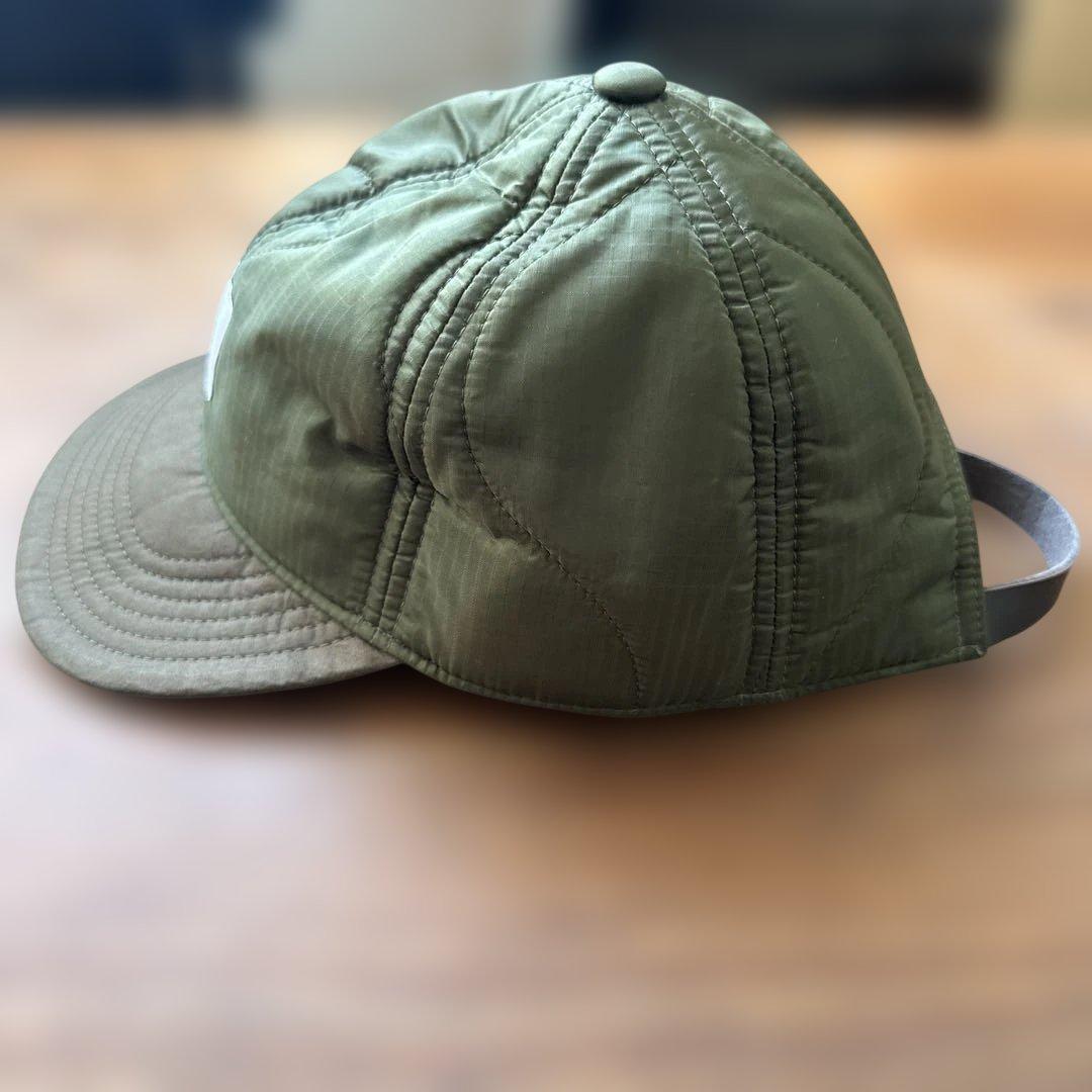 希少！WTAPS キルティングキャップ オリーブ　サイズ00