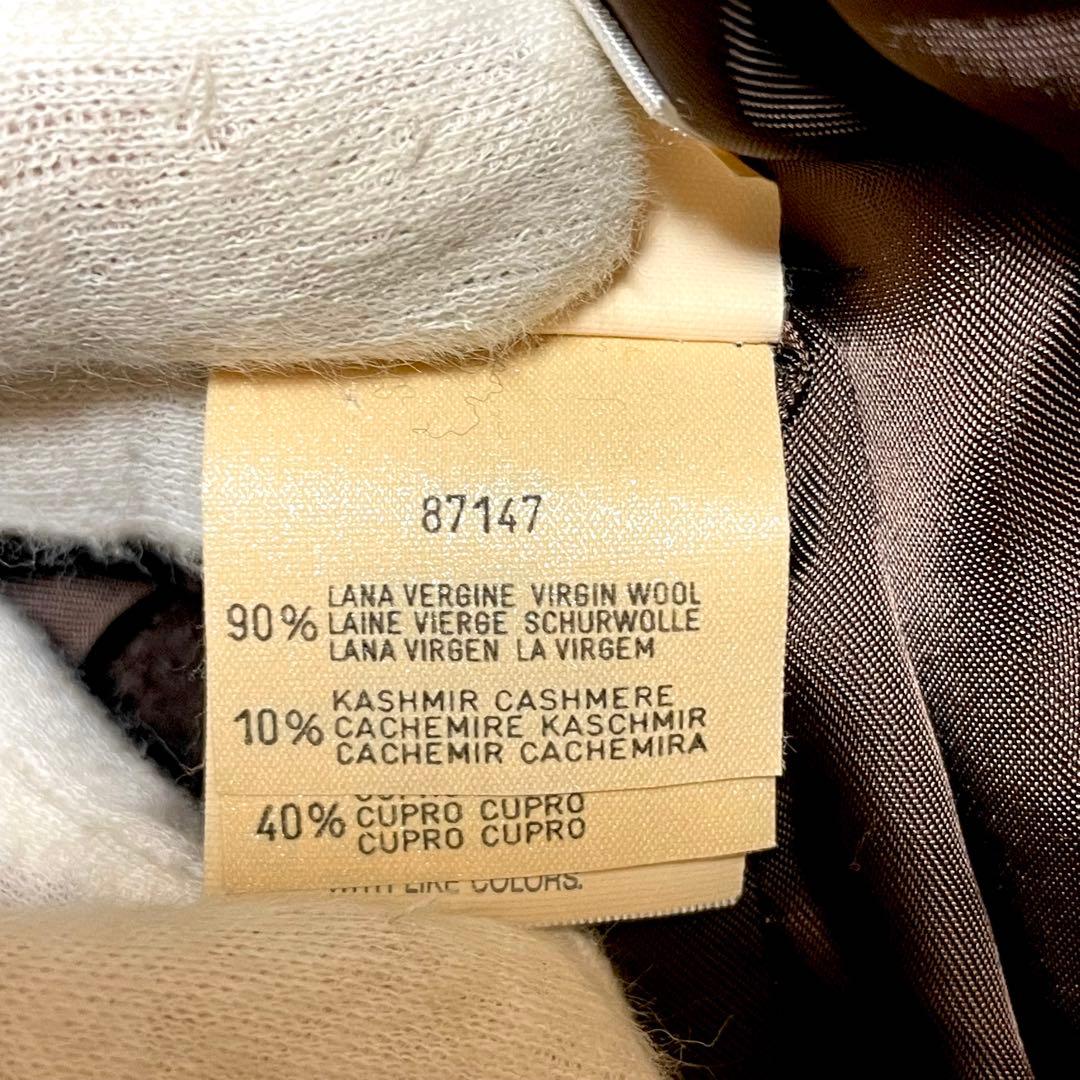 【MaxMara】iBlues ブラウン カシミヤロング コート M～Lサイズ