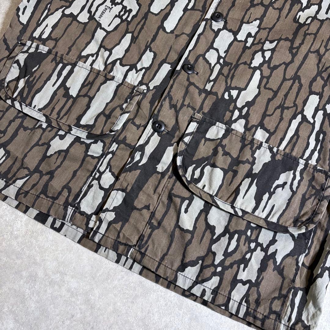 ジャケット・アウター 80s Saftbak Trebark Camo Hunting Jacket