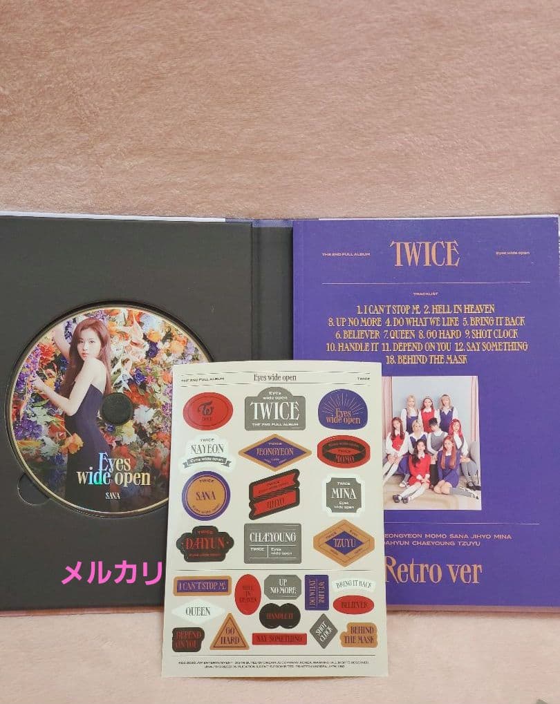 twice eyes wide open サナ トレカ コンプ SANA