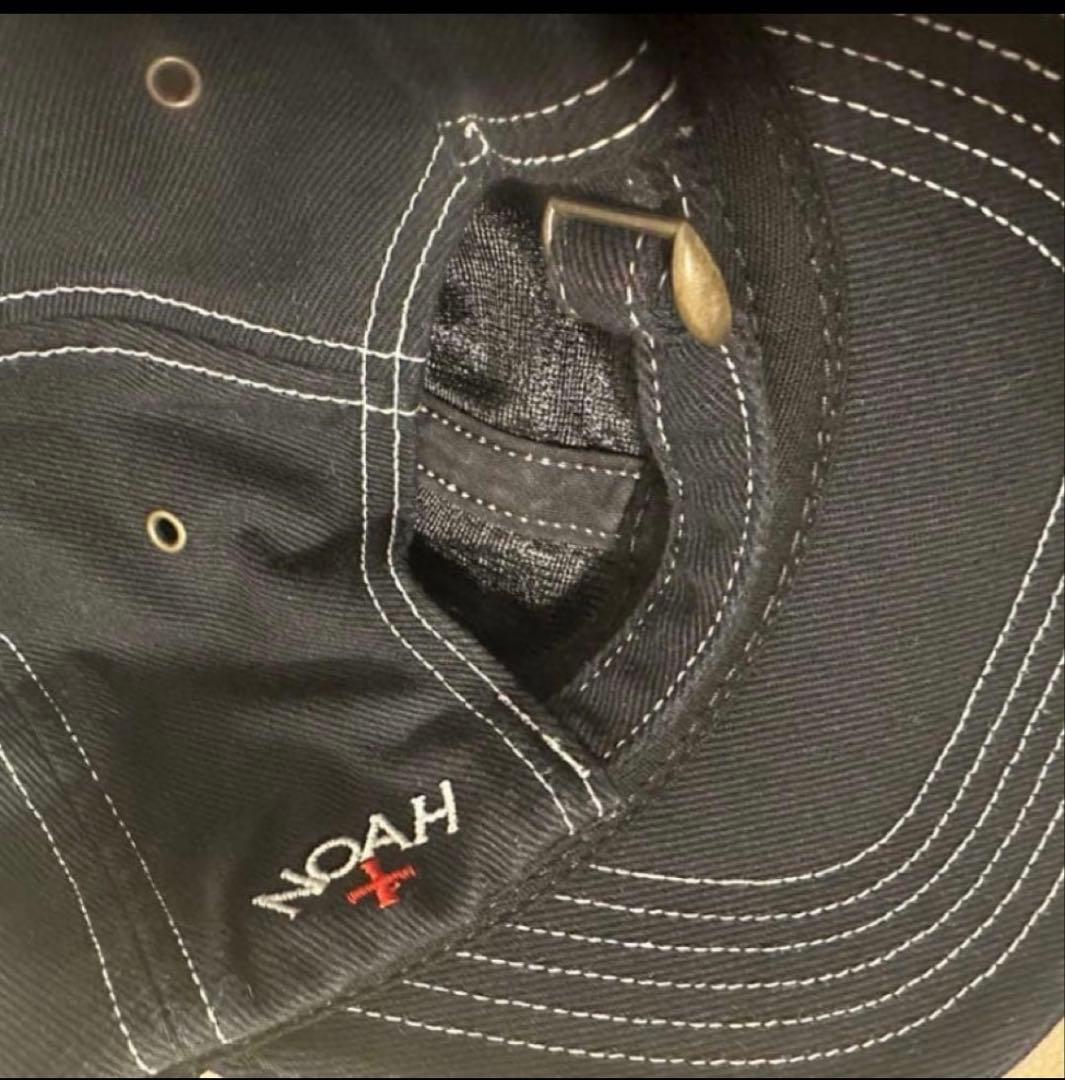 NOAH ブラックキャップ ステッチ