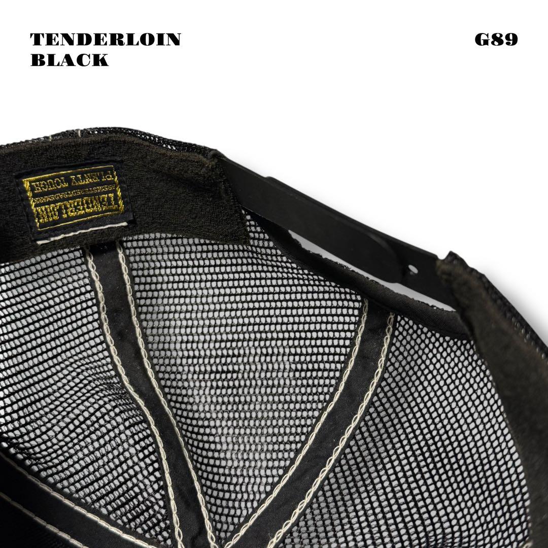 ★限定出品★ TENDERLOIN メッシュキャップ UNEMPLOYED 黒
