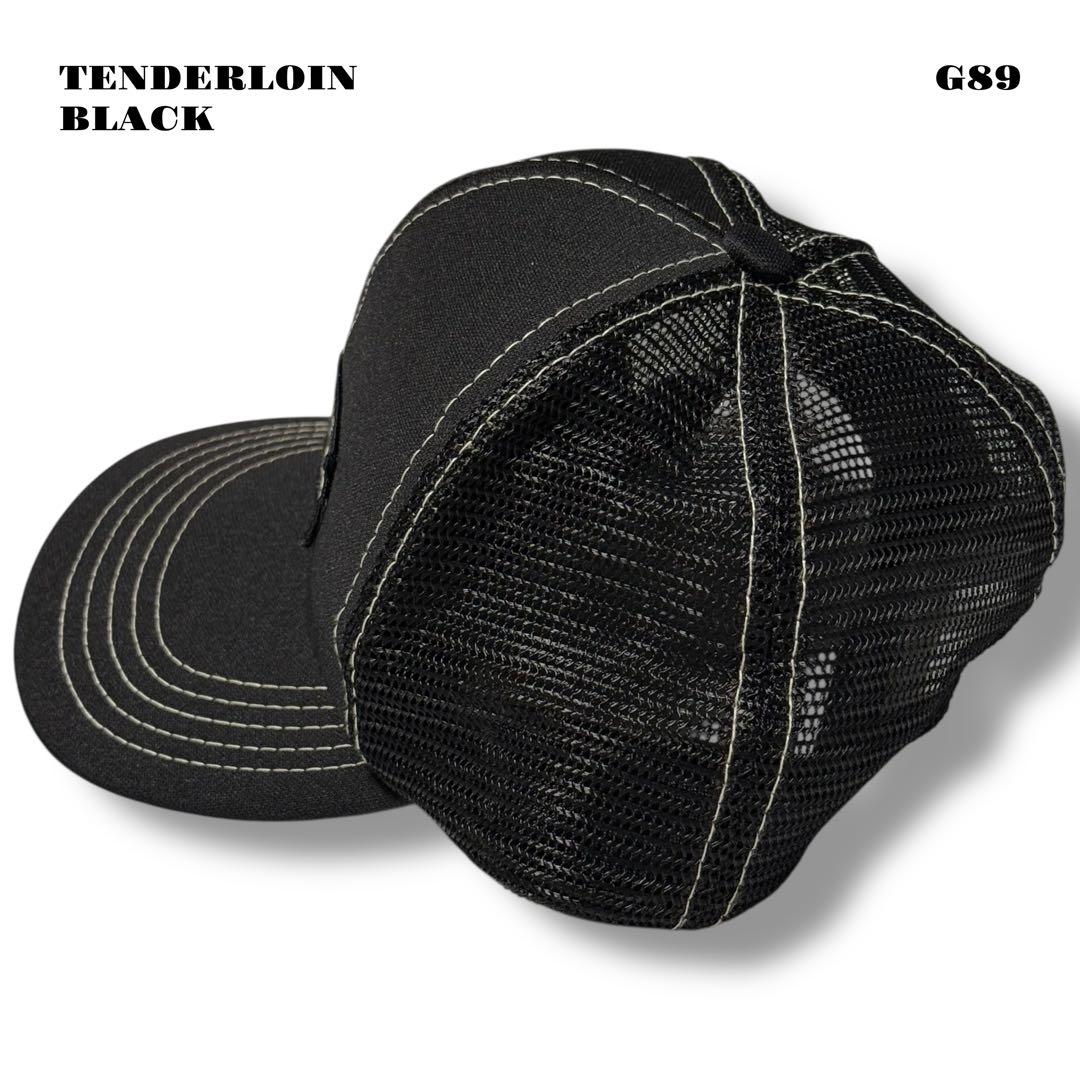 ★限定出品★ TENDERLOIN メッシュキャップ UNEMPLOYED 黒