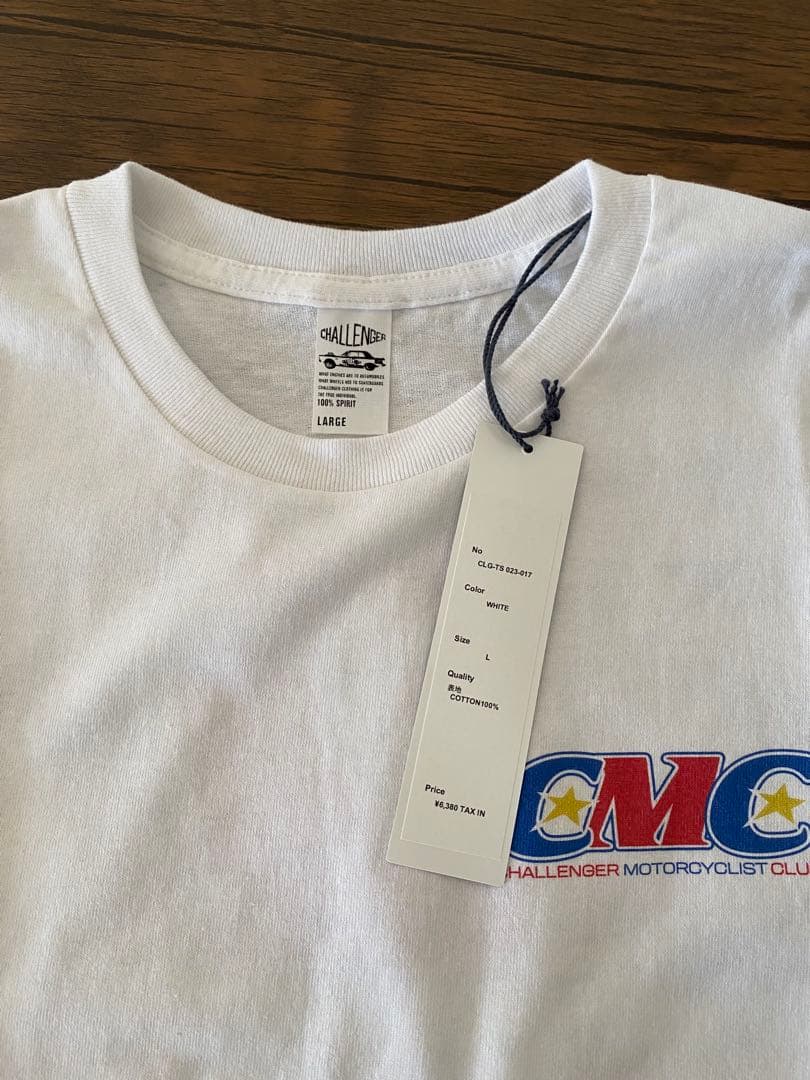 レア 店舗限定品 新品未使用 CHALLENGER CMC 半袖Ｔ　白 L