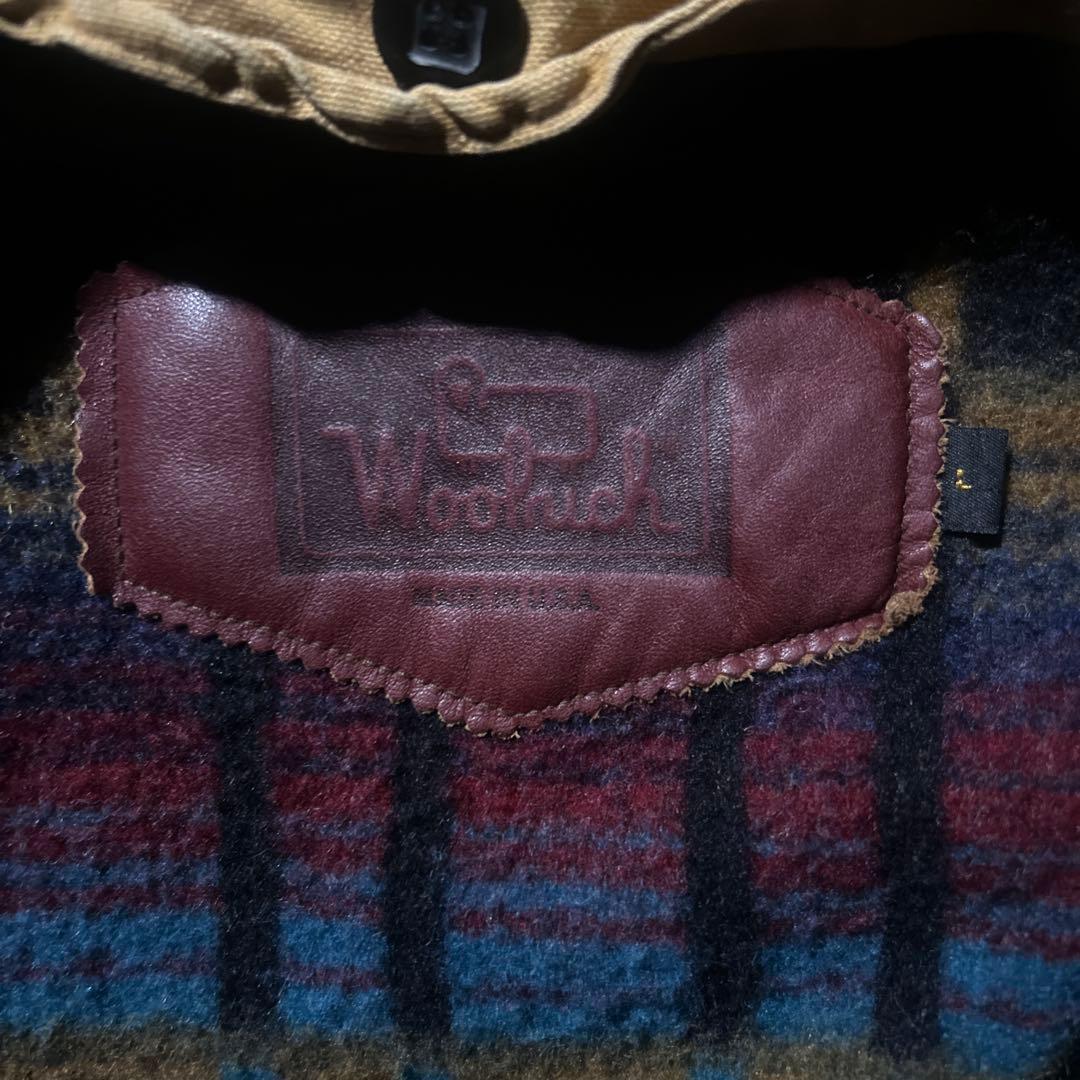 80s wool rich ハンティングジャケット、ライナー付きUSA製