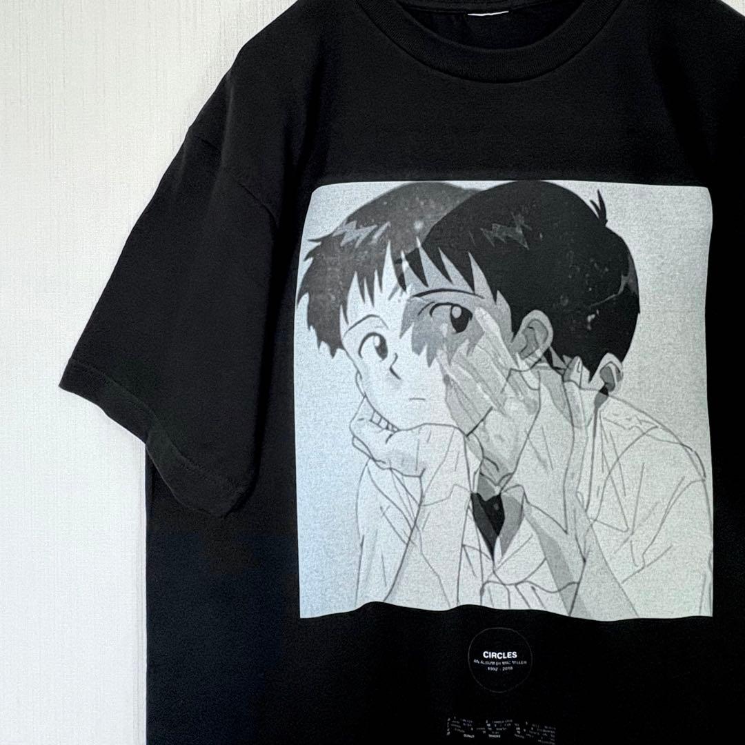 Mac Mirror エヴァンゲリオン tee 限定　レコード 90s 古着