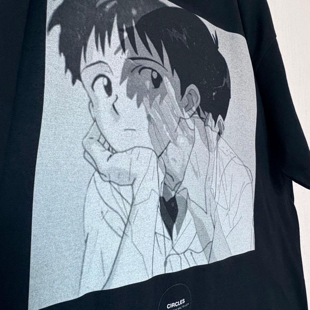 Mac Mirror エヴァンゲリオン tee 限定　レコード 90s 古着
