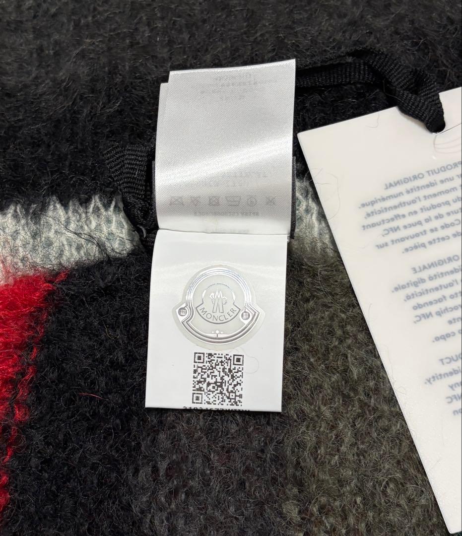 MONCLER ストライプマフラー