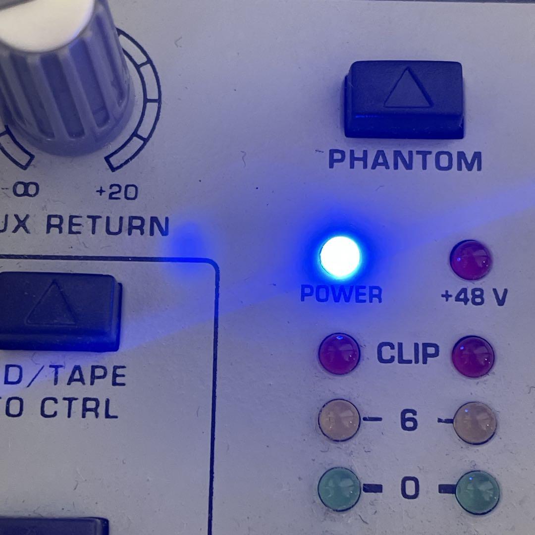 【簡易通電⭕️】BEHRINGER XENYX802 アナログコンパクトミキサー