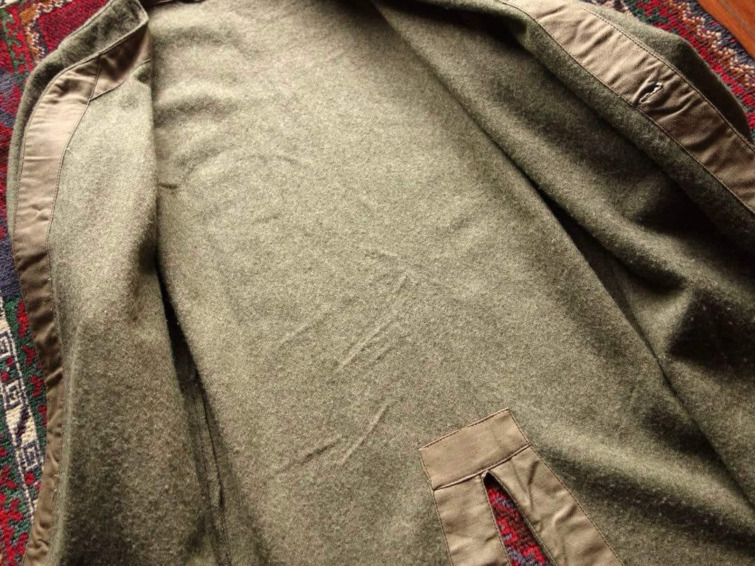 60s スウェーデン軍 ライナーコート ウール swedish army M〜L