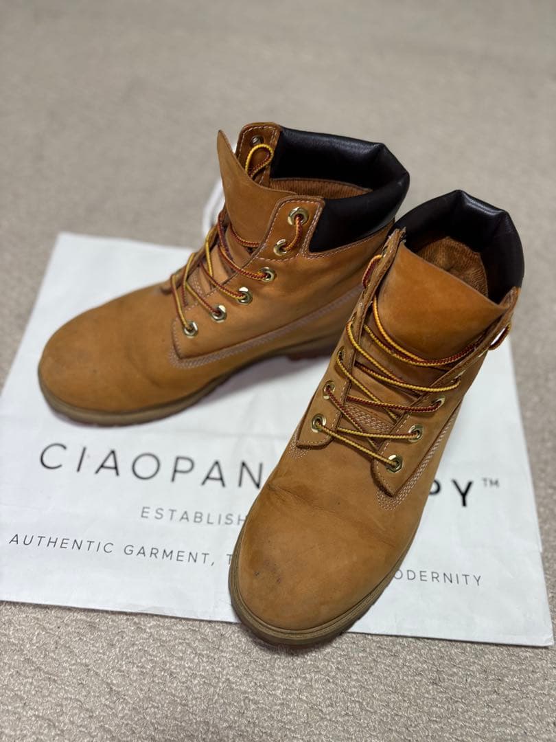 b*様 ティンバーランドTimberland6インチプレミアムウォータープルーフ