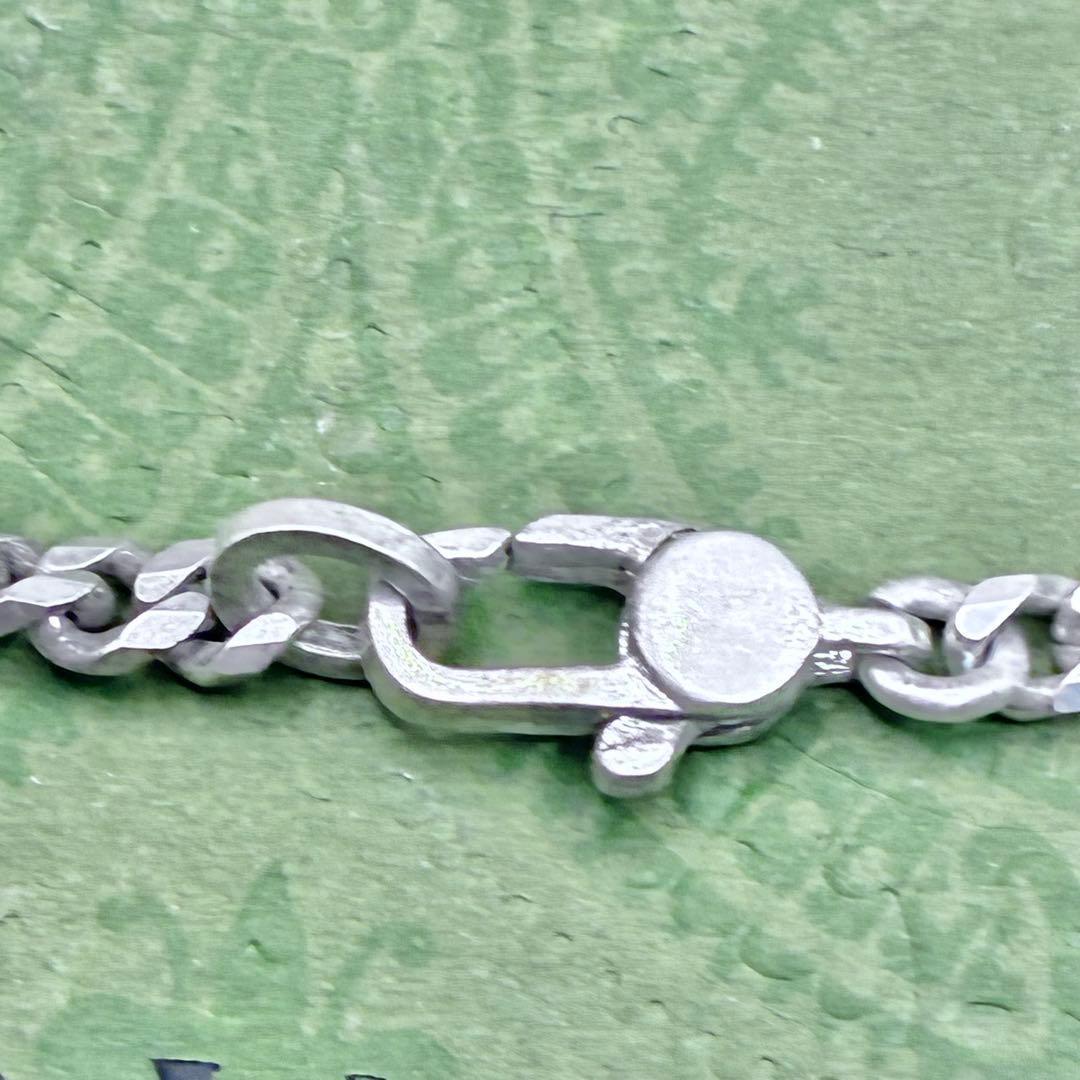 【48cm】グッチ　喜平チェーンのみ　ネックレス　シルバー　幅3.2mm
