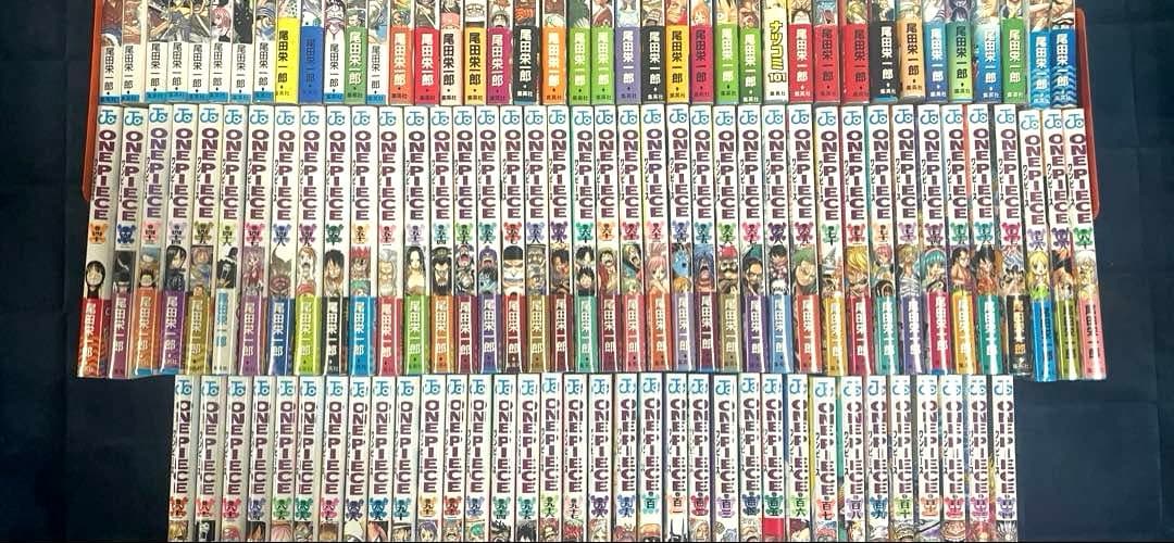 ワンピース1-114全巻セット　初版帯付き（2-114巻）