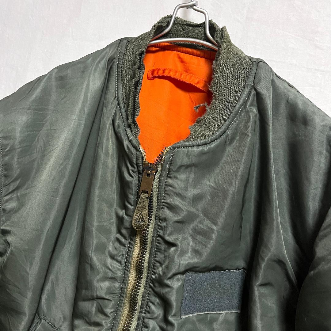 60's 米軍実物 USAF 空軍 MA-1フライト ジャケット Large