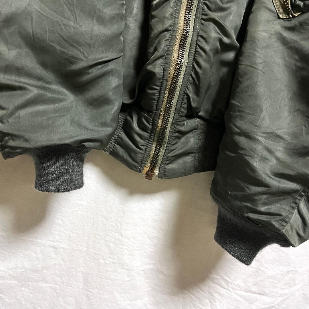 60's 米軍実物 USAF 空軍 MA-1フライト ジャケット Large