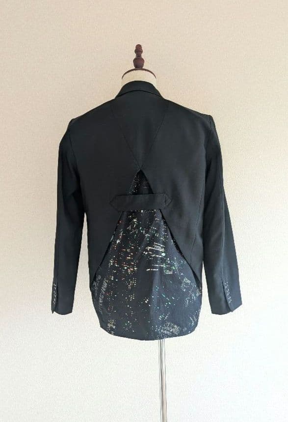 WHIZ LIMITED TOKYO　レイヤード　ジャケット　夜景柄　個性的