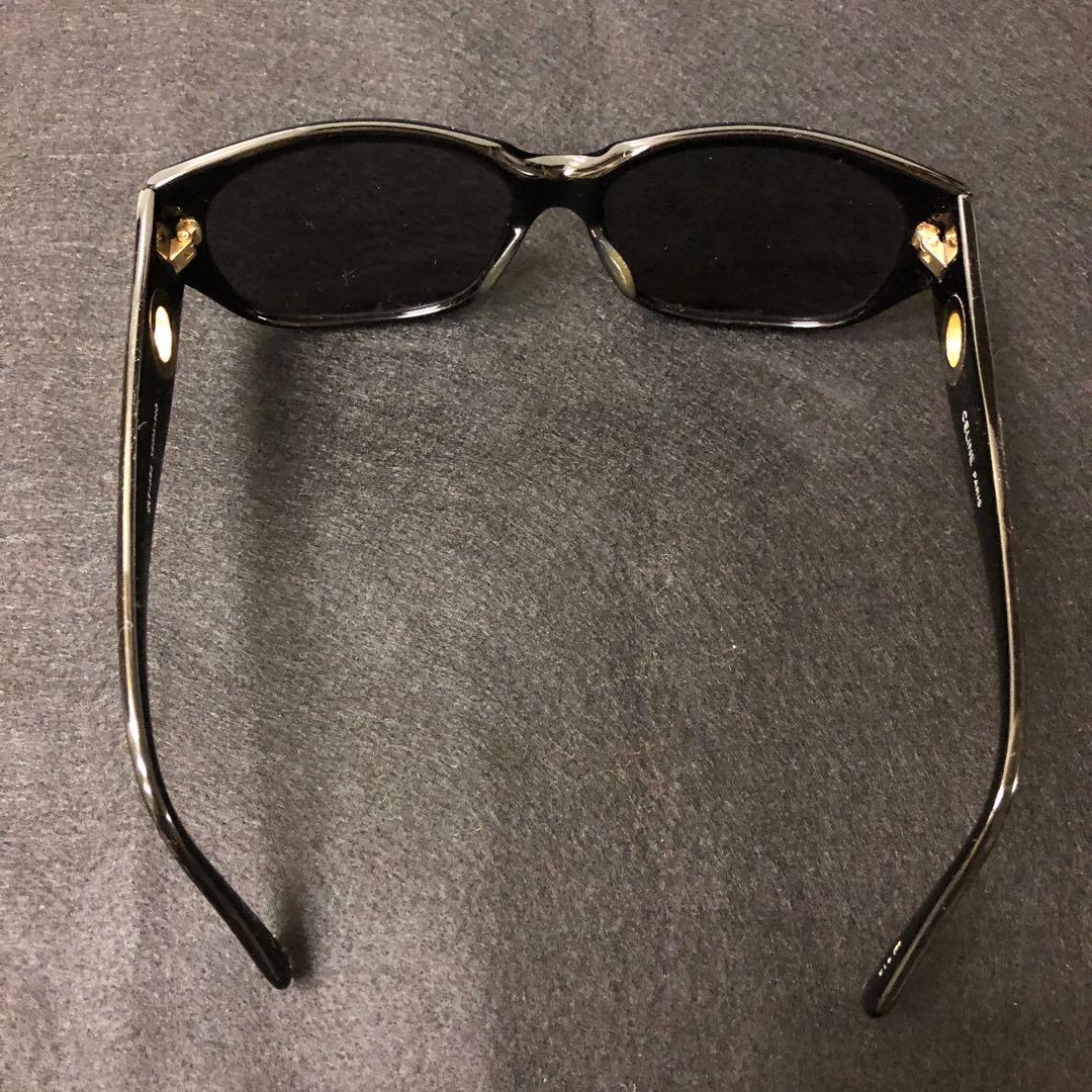 EBE02-7 セリーヌ サークルロゴ ウェリントンサングラス CLF-686
