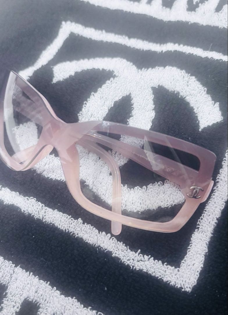 CHANEL サングラス　ピンク　美品♪