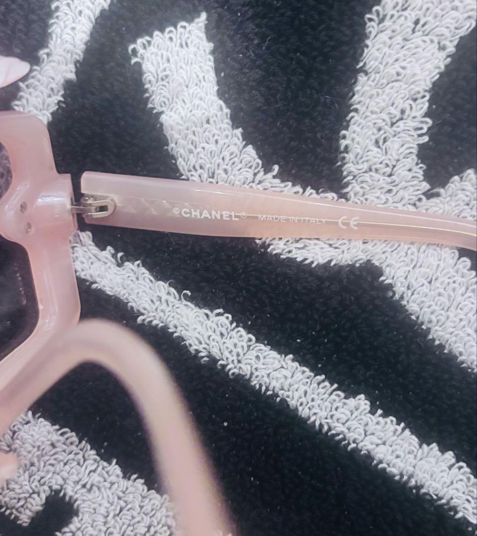 CHANEL サングラス　ピンク　美品♪