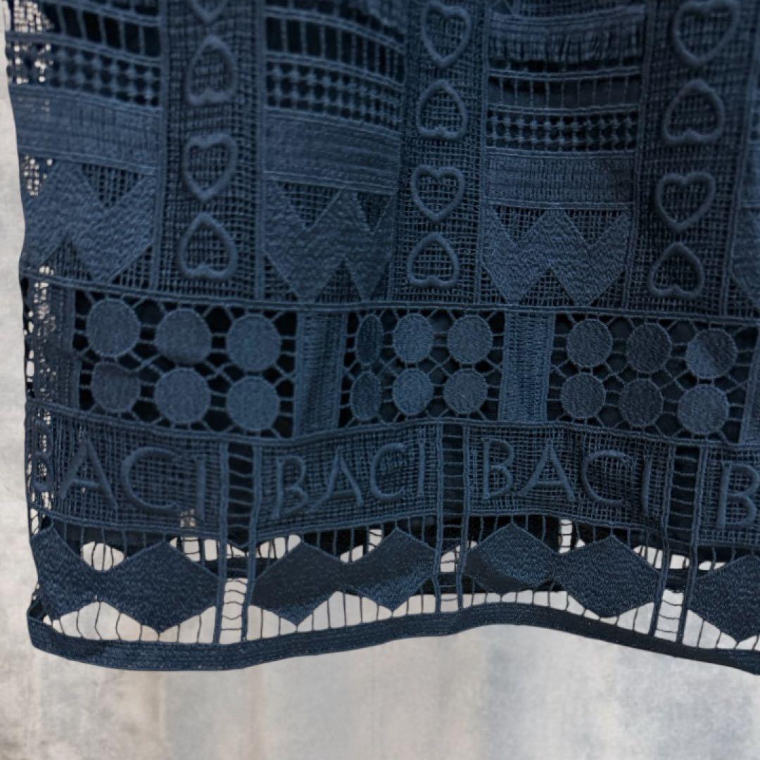 GRACE CONTINENTAL グレースコンチネンタル レースドレス 黒