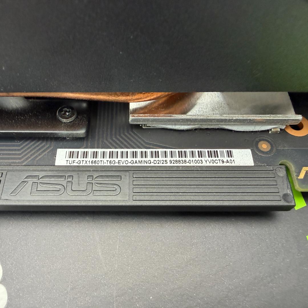 ASUS TUF-GTX1660TI-T6G-EVO-GAMING グラボ