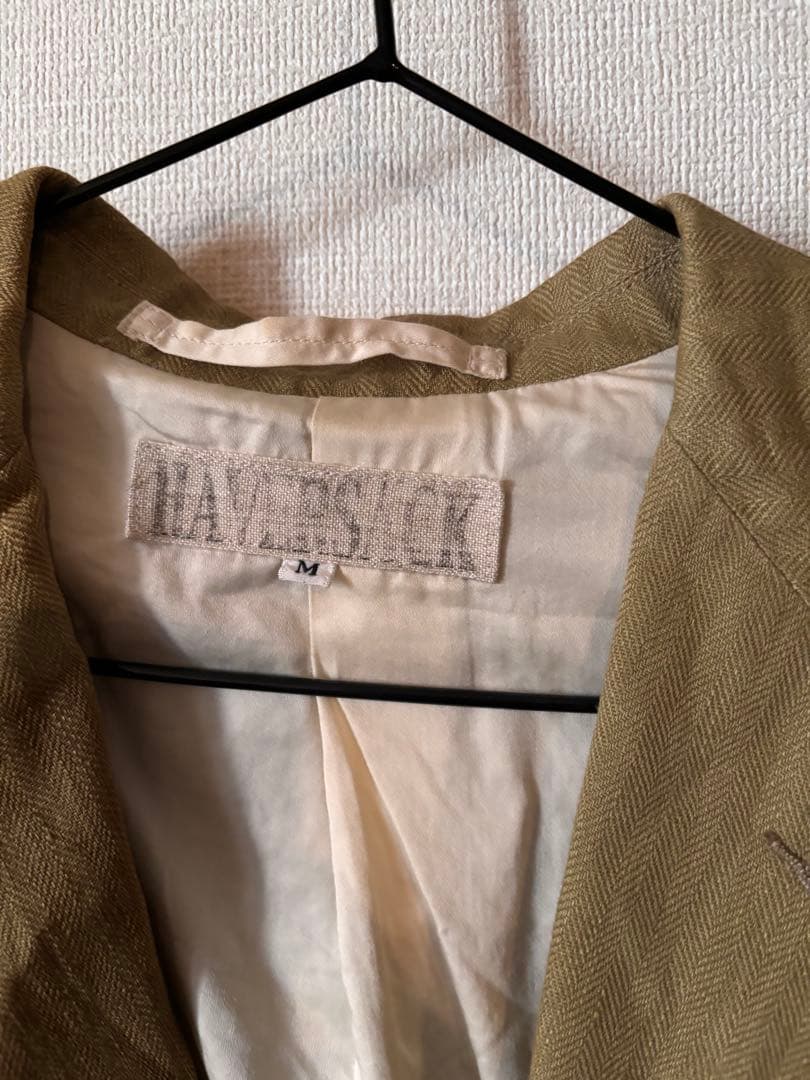 最終 HAVERSACK リネン　ショップコート