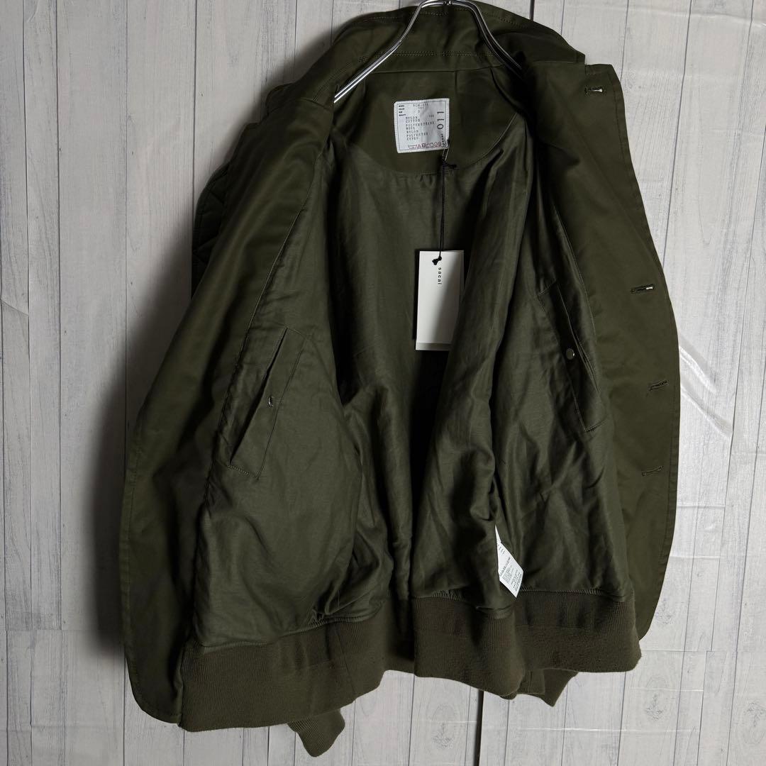 【美品】 Sakai MA-1 ブレザードッキングボンバージャケット 古着好き