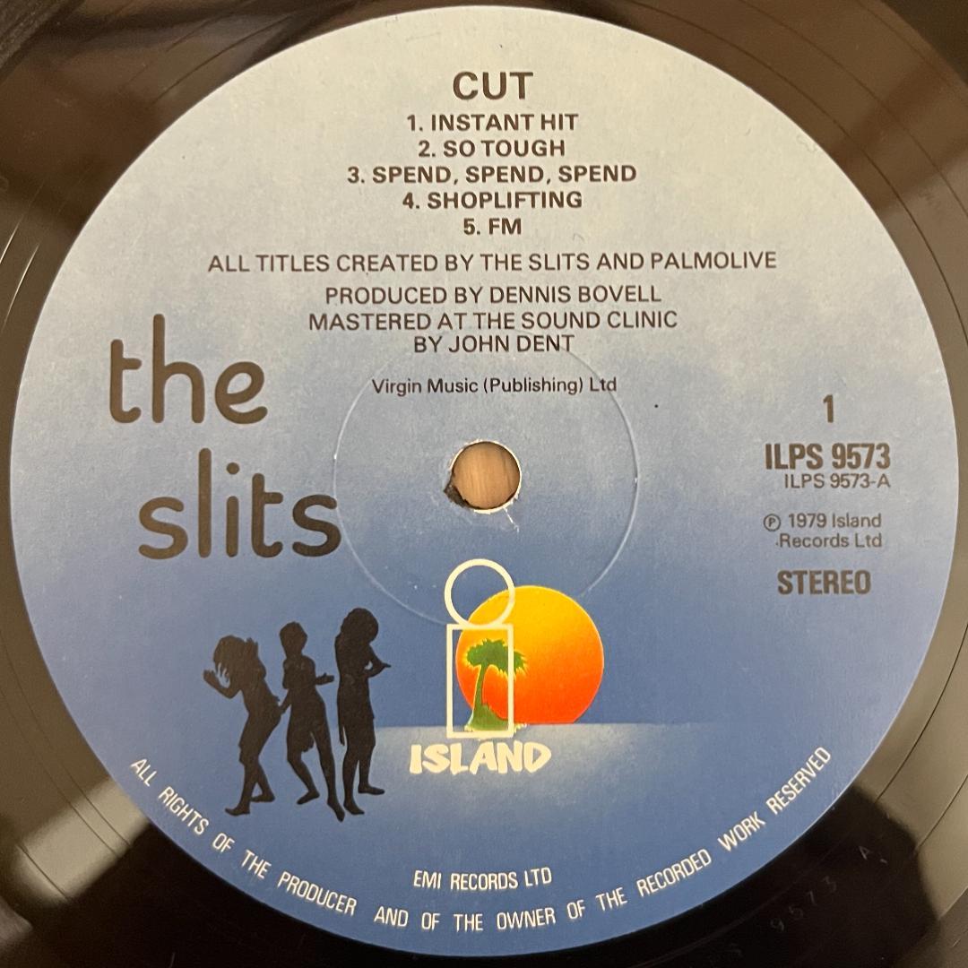 LP the slits Cut UKオリジナル